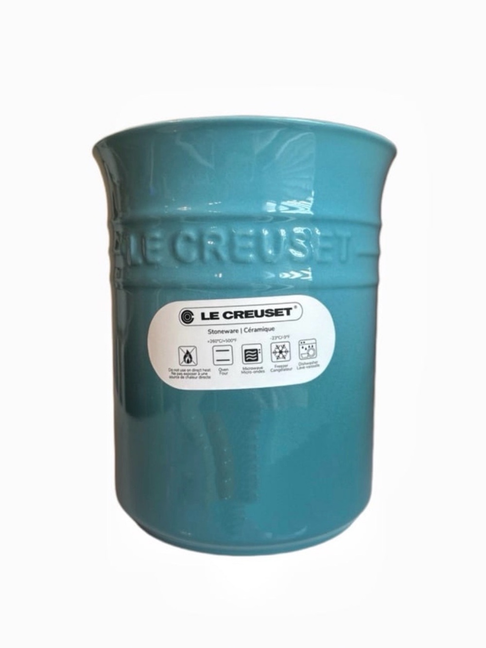 Le Creuset Stoneware 1L Utensil Crock in Carribean